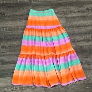 Fore horizon glow maxi skirt size small NWT